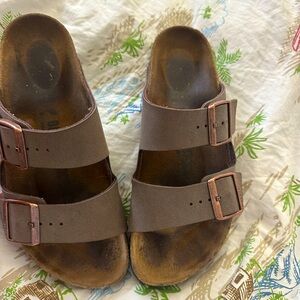 Brown Birkenstocks size 38/7.5.